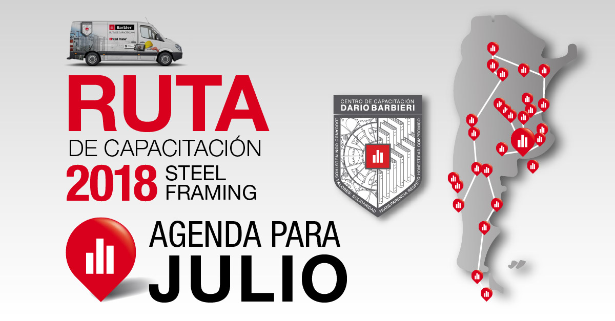 Ruta de capacitación Julio 2018