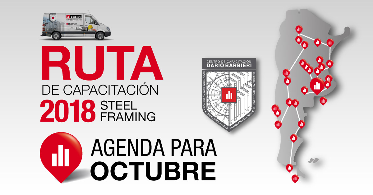 Ruta de capacitación de Octubre